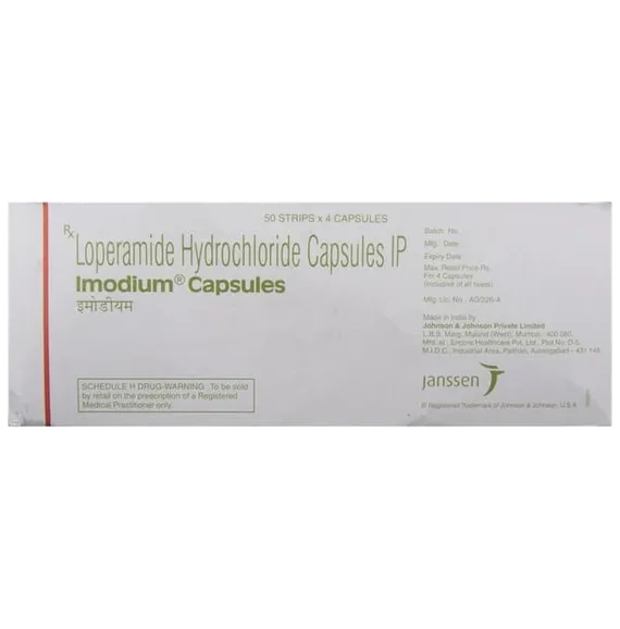 imodium 2mg capsule 4's
